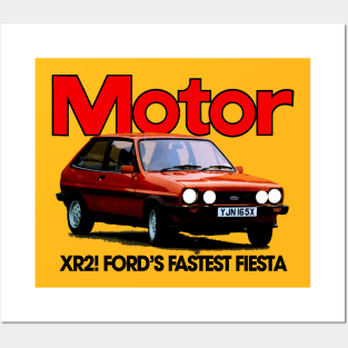 FORD FIESTA XR2 - magazine Posters and Art